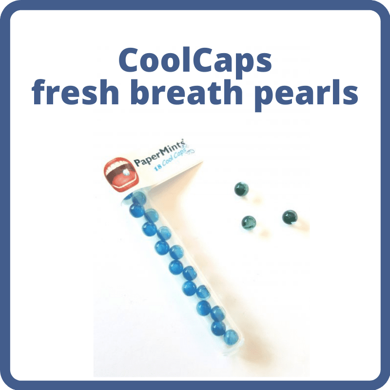 CoolCaps fresh breath pearls mint