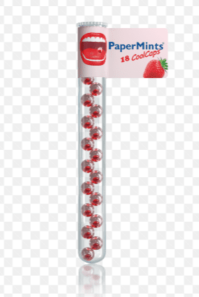 CoolCaps outer - fresh breath pearls strawberry (x 32 pocket packs) - Image 4